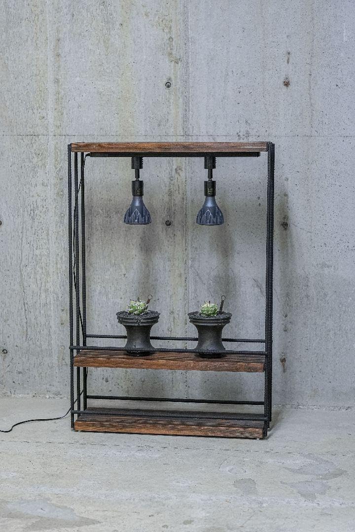 植物育成棚　ダクトレール付き アイアンシェルフ　男前インテリア 6022 2086711300.jpg?1699709165